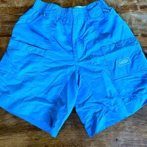Aftco shorts - royal/teal blue color